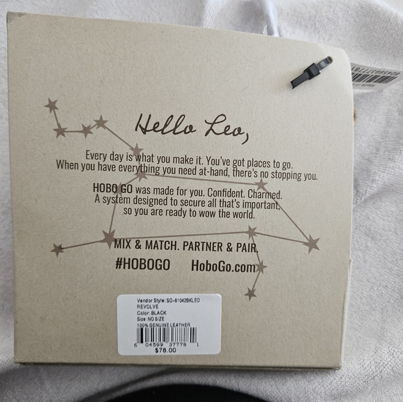 Astrology LEO change purse with hook and clasp - Picture 2 of 2